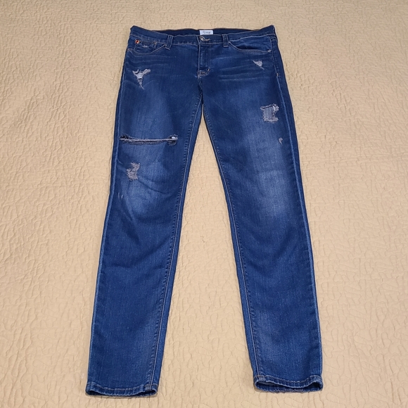 Hudson Jeans Denim - Hudson distressed straight jeans size 31